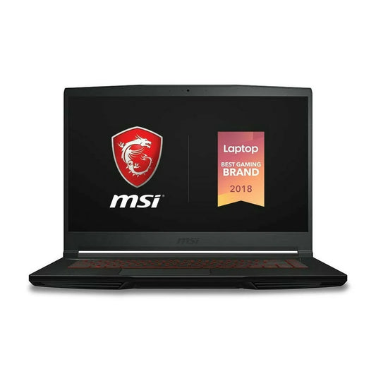 GF63 Thin 9SC-066 15.6" Gaming Laptop, Thin Bezel, Intel Core I7-9750H, NVIDIA Geforce GTX1650, 16GB, 512GB Nvme SSD